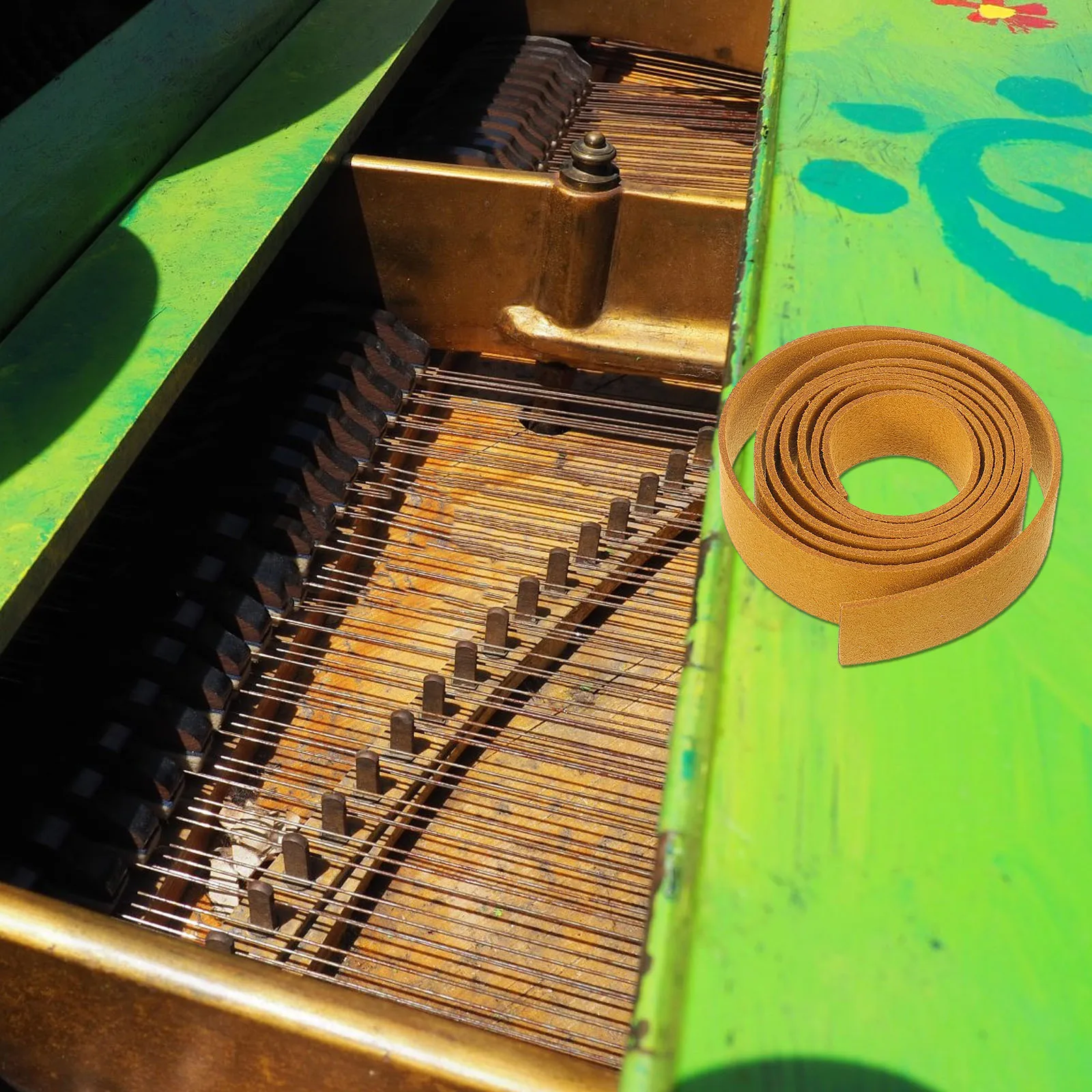 

Piano Tuner Strip Practical Temperament Strip Instrument Tuning Tool for Precise Piano Guzheng Sound Adjustment