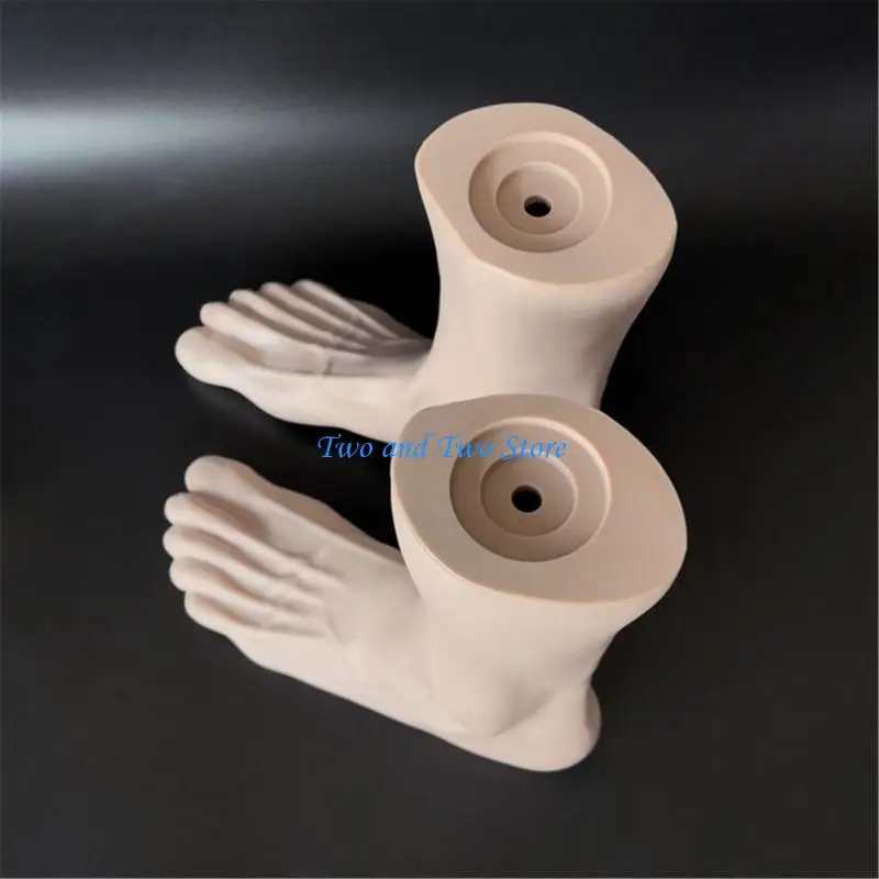 

HX6F Portable 43 Men's Foot Mould With Realistic Toe Structure Art Study Prop
