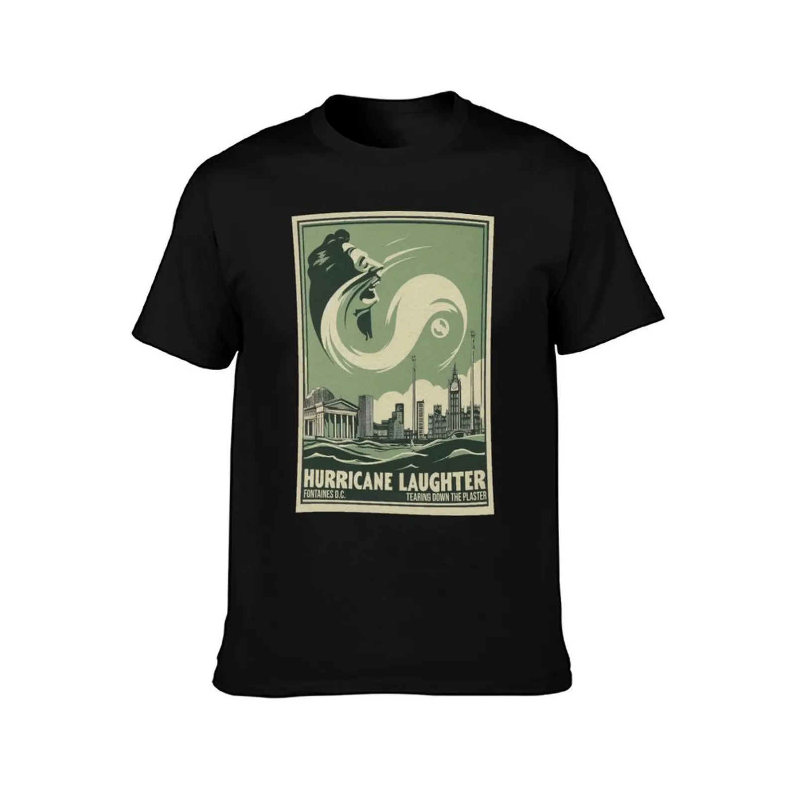 Hurricane Laughter - Fontaines D.C. T-Shirt Classic Crew Neck Cotton T-Shirt