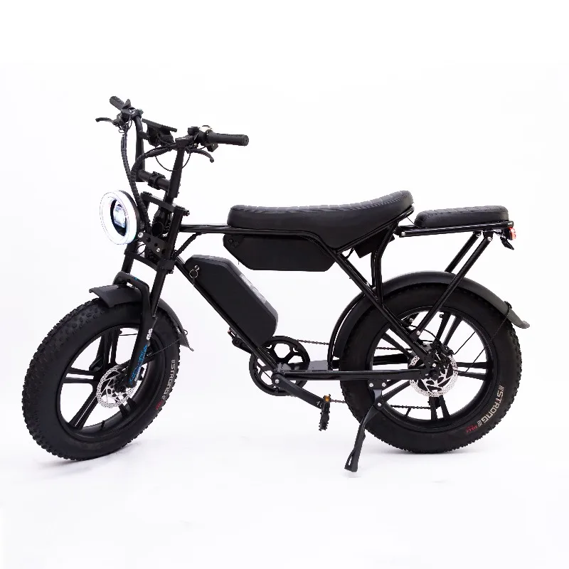 H20pro Electric Bicycle 1000W motor 48V 30AH battery Long endurance 55km/h Electric bike 20 inch tire off road riding e bike image 4