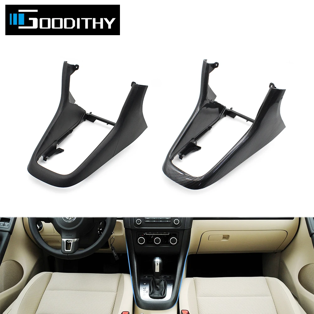 

LHD RHD Car Center Console DSG Gear Shift Knob Outer Frame Cover Replacement For Volkswagen VW Golf 6 MK6 5K0863680 2009-2014