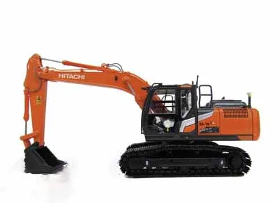 HITACHI ZX200-7 Excavator Engineering Vehicle Model Static Metal