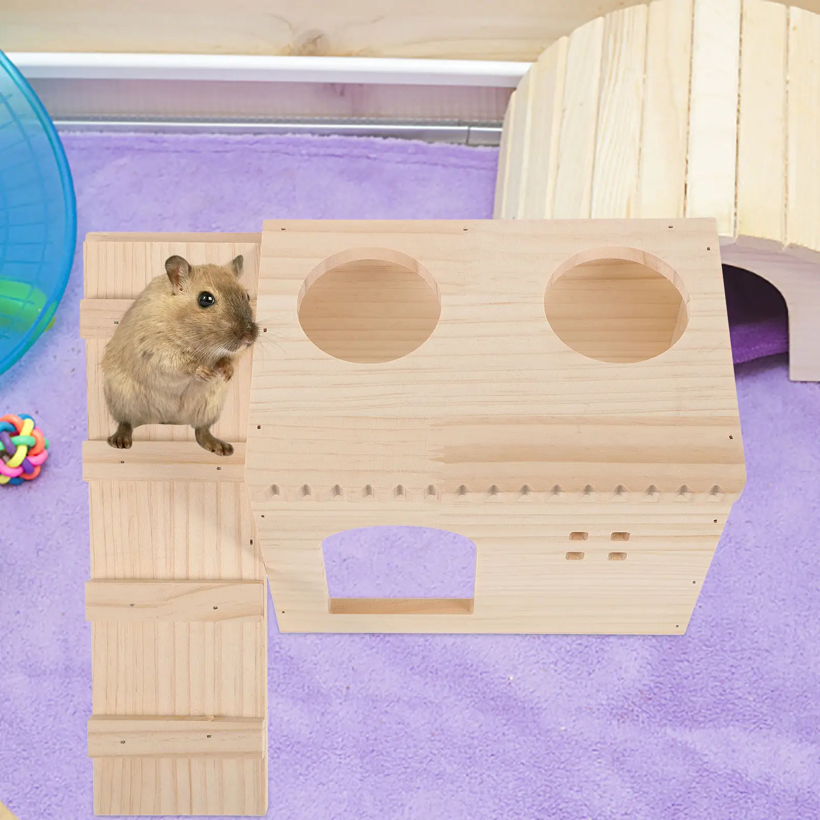 maisonnette-en-bois-naturel-et-solide-pour-hamster-chinchilla-cochon-d'inde-et-petits-animaux-de-compagnie-pour-dormir-jouer-et-se-reposer-diy