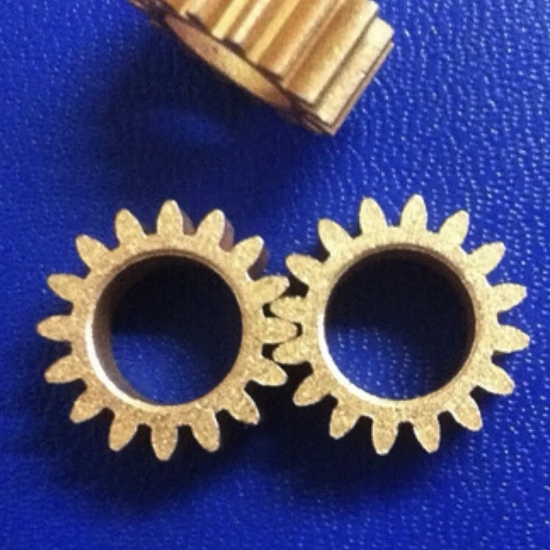 Copper Gear Wheel 0.8M 8-16 Teeth 2MM-5MM for DIY RC Model Metal Gear DIY Robot