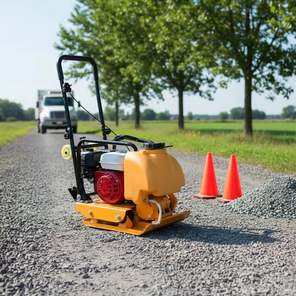 

Best Quality Hand Hold Soil Compactor Mini Type Vibratory Plate Compactor for Construction Site