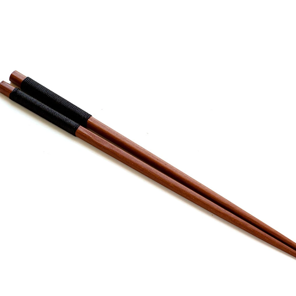 

5 Pairs/Box Wooden Chopsticks Gift Classic Dishwasher Safe Kitchen Dinner