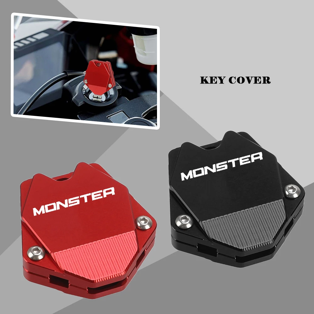 

For DUCATI Monster 695 696 795 796 HYPERMOTARD 250 Motorcycles Key Cover Cap Keys Case Protector 899 959 1199 1299 Panigale S