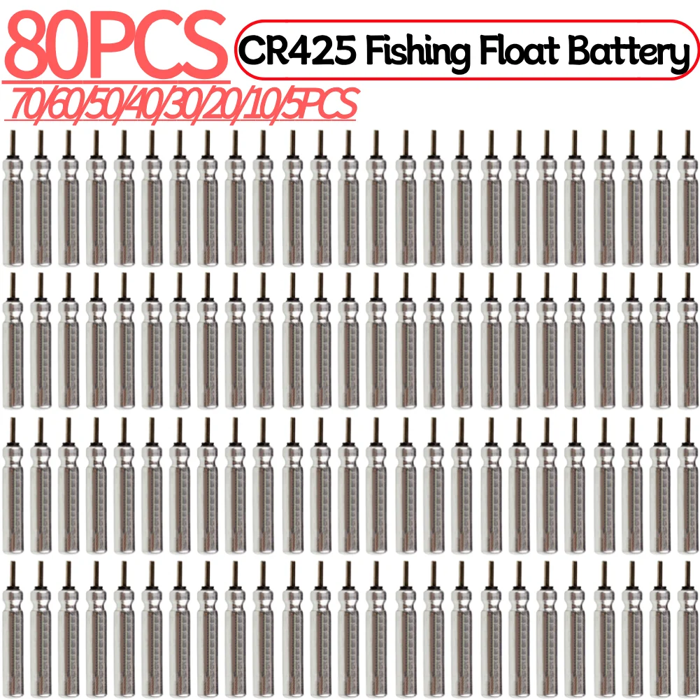 CR425 Electronic Color Change Changing Strike Battery Fishing Electric Floats Night Light Lithium Pin Cells Accessories