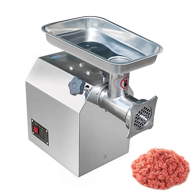 Professional stainless steel electric automatic heavy duty restaurant industrial sausage meat grinderectric mince meat machine