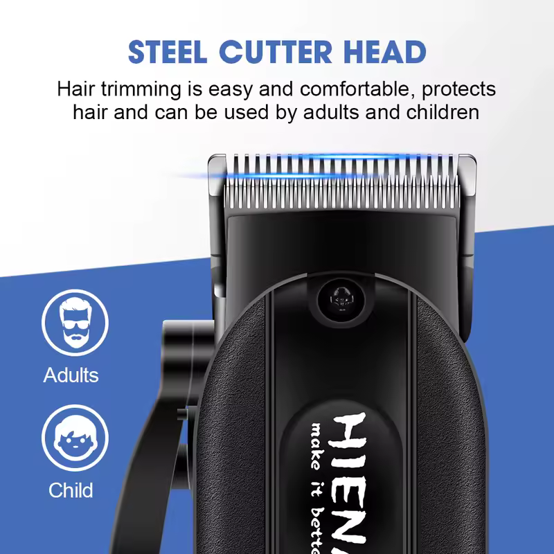 Professional Barber Electric Hair clipper LED display screen UBS charging Trimmer Powerful electric hair clipper trimmer tool - Image 3