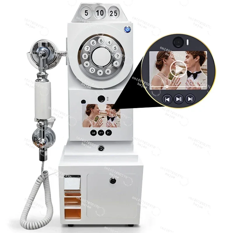 

Beijixing White Audio Гостевая книга Портативный дизайн Видео Аудио Гостевая книга Телефон Бейсиндинг