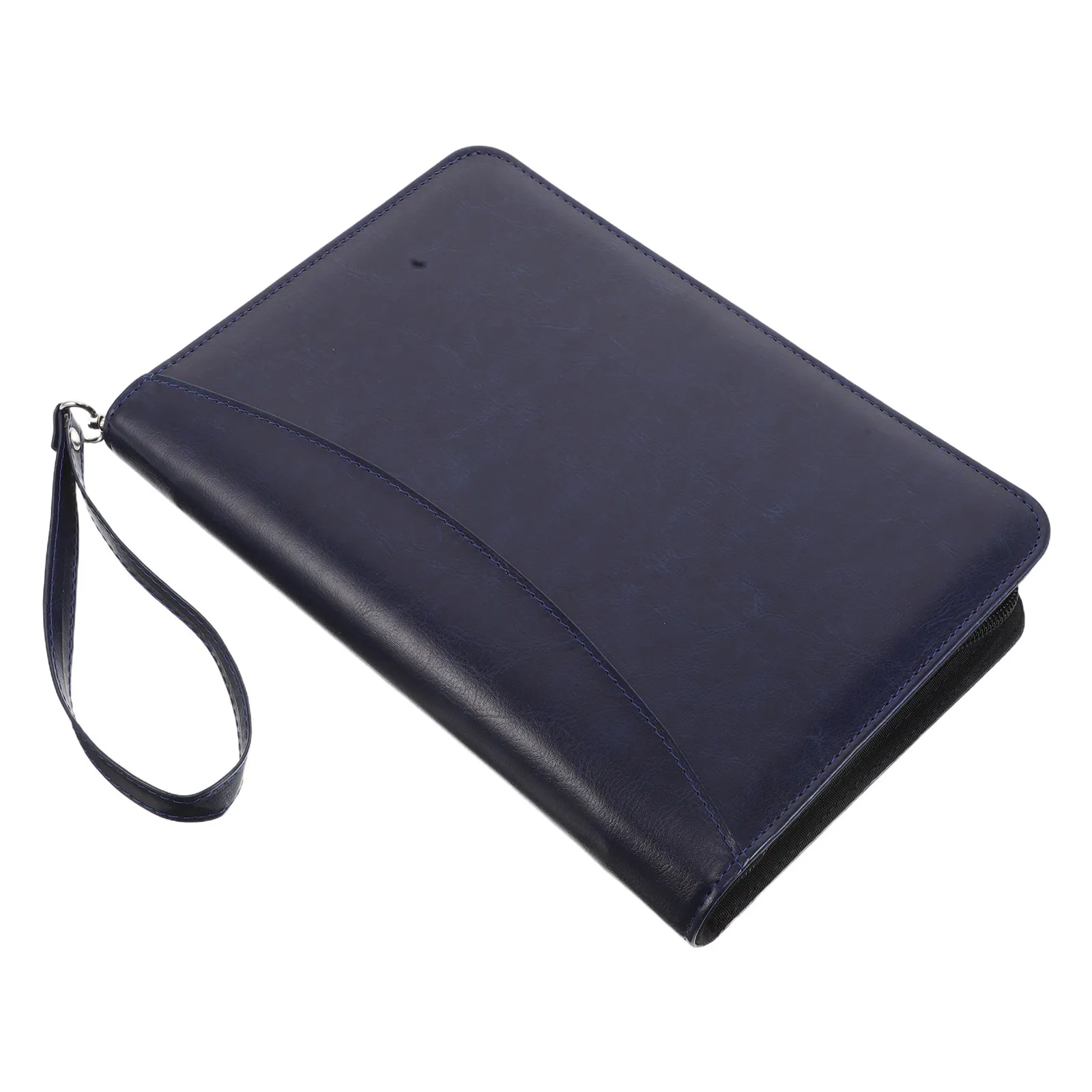 Zipper Portfolio Binder Organizer Refillable Loose Leaf Journal Cover for Professionals Business Meetings Note Taking Display