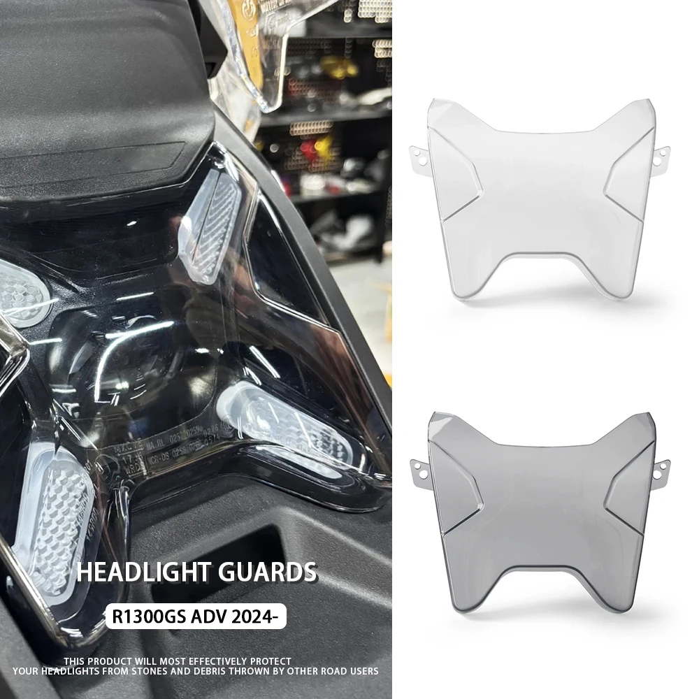 

Защитная накладка на фару для мотоциклов BMW R1300GS Adventure R1300GS ADV 2024- (защита линзы фары)