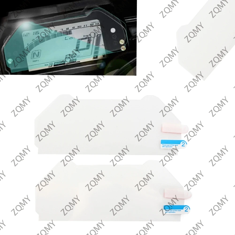 Motorcycle Screen Protector Dashboard Scratch Protective Film for Yamaha MT-10 FZ-10 2016 2017 2018 2019 2020 2021