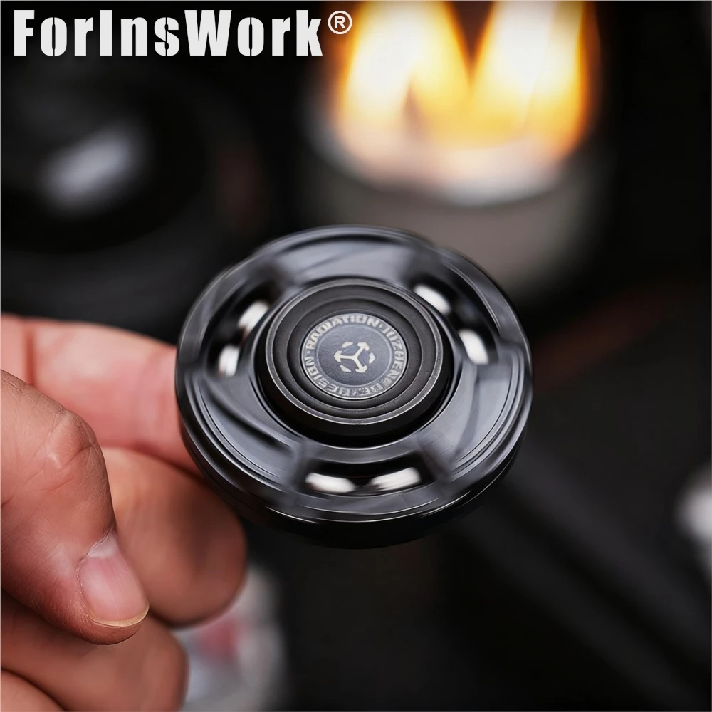 JUZHEDC Radiación Pro Fidget Spinner Ansiedad Reliever Spinner Juguetes Alivio del Estrés Juguete