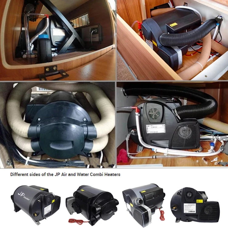 JP كومبي سخان البنزين/الديزل/غاز البترول المسال كومبي سخان وقوف السيارات الهواء وسخان المياه لسيارة متنقل 12 فولت شهادات CE