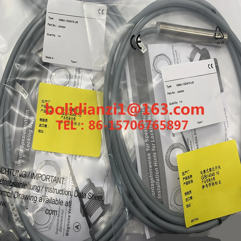 NBB4-12GM75-US Sensor original, novo