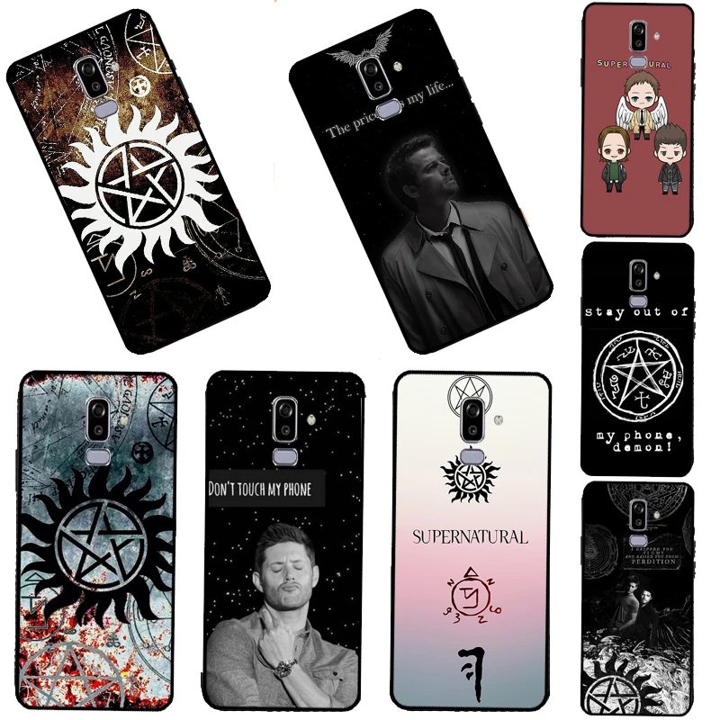 Supernatural TV Phone Cover For Samsung J3 J7 J5 2016 A5 A3 2017 J4 J6 A6 A8 Plus A7 A9 J8 2018 Case Capa