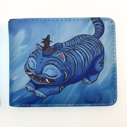 K-POP Demon Hunters Huntrix Rumi Mira Zoe Portafoglio corto in pelle PU Porta carte Portamonete per studenti Fan ​