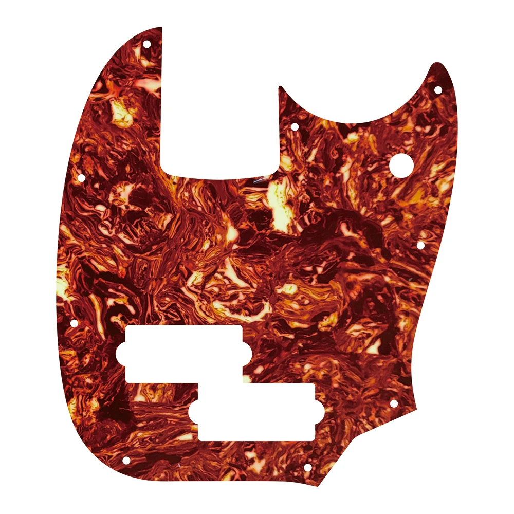 Pleroo Custom Pickguard For FD Player II Mustang Bass PJ Electronic Guitar Pickguard Scratch Plate