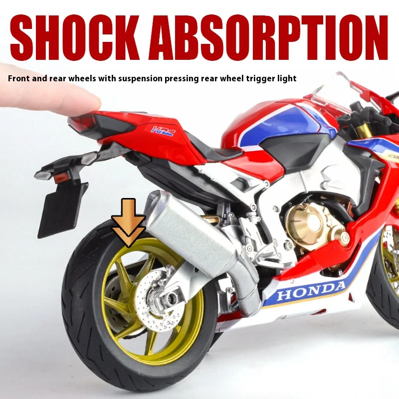 1:10 Honda CBR 1000RR Diecast Motorcycle Model
