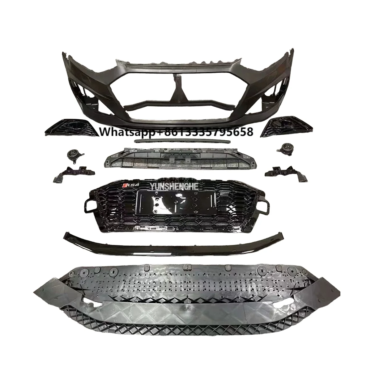 

High Quality Body Kit Suitable for 20-24 Style A4 Allroad Upgrade RS4 Front Bumper