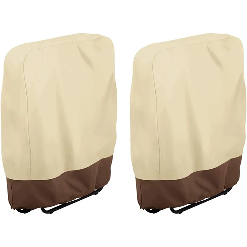 

Thicken Outdoor Zero Gravity Folding Chair Cover, Outdoor Folding Chair Covers Waterproof and UV Resistant (82x93cm25cm)