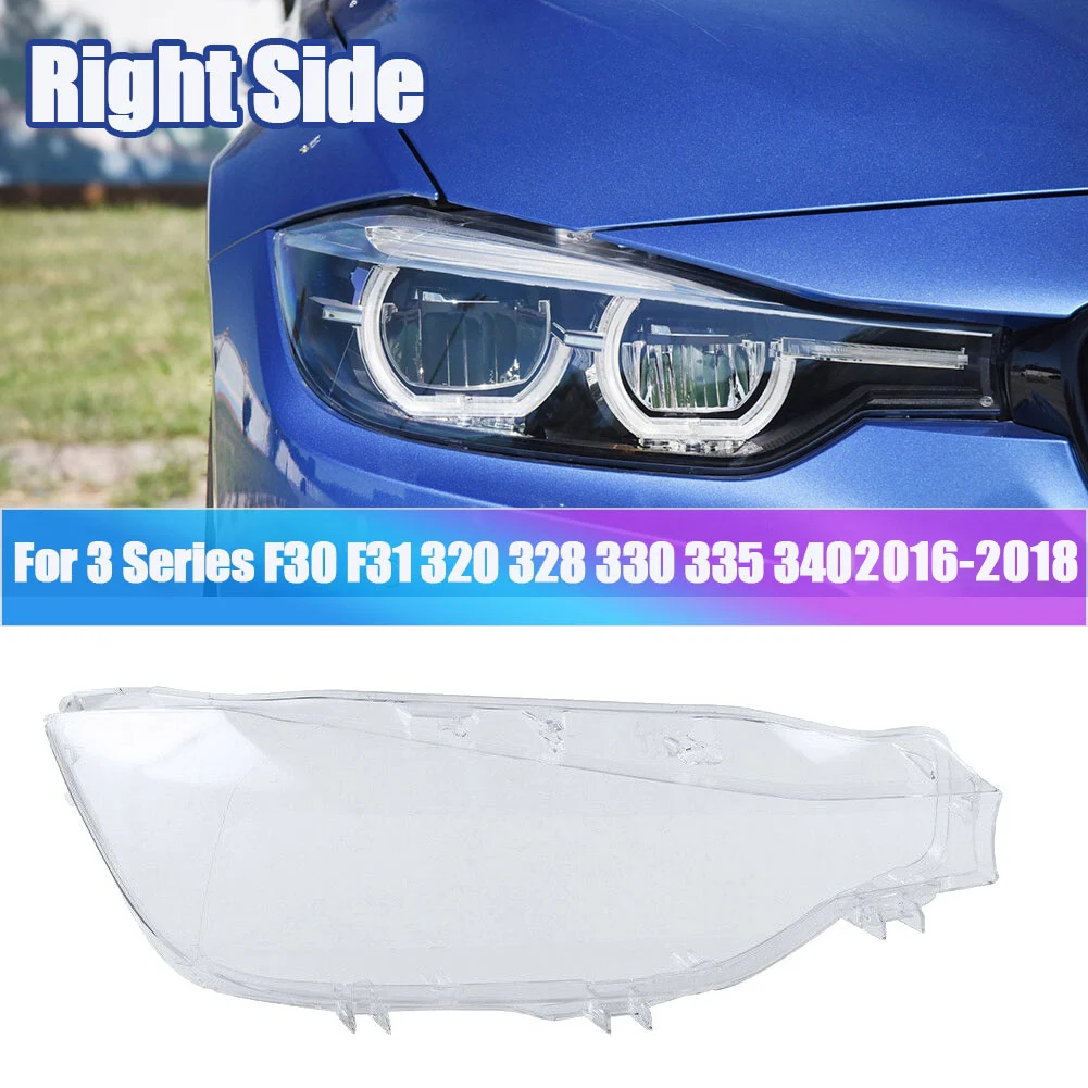 غطاء لعدسة المصباح الأمامي للسيارة من الجانب الأيمن ، غطاء ظل لمصباح الرأس لسيارة بي ام دبليو 3 F30 F31-من السلسلة من من من من من من من من من من من من من من من من من من من من من من من من من من من من من من من من من الخارج