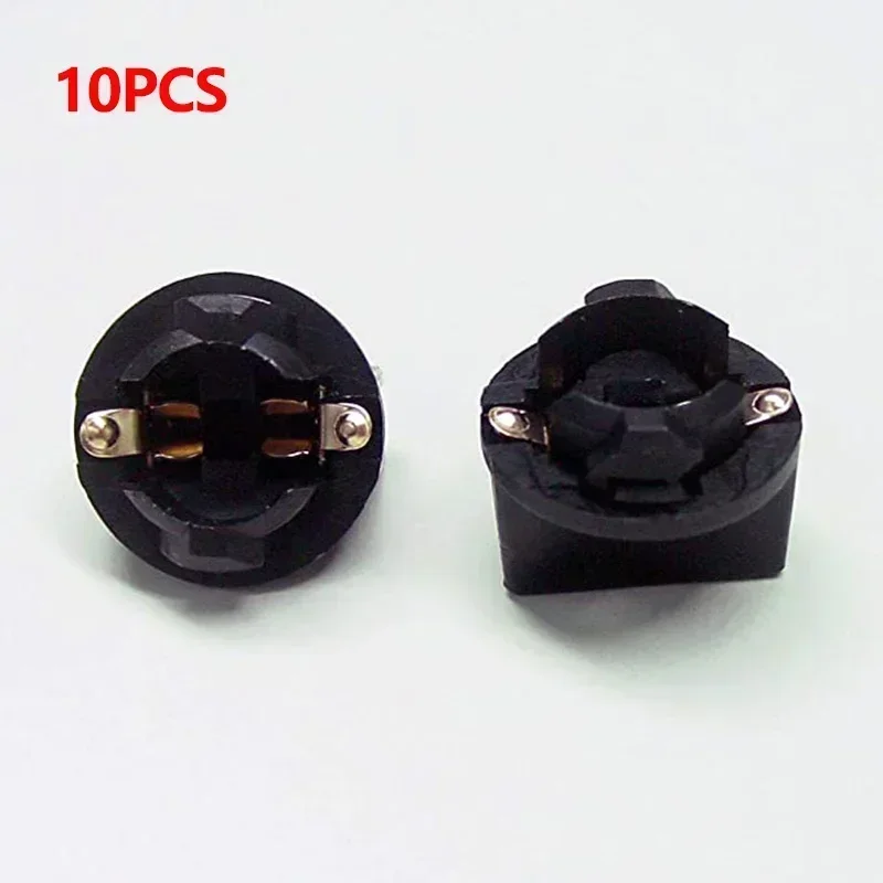 10PCS 194 T10 Socket Pinball Machine Light Bulb Twist Lock Wedge Instrument Base