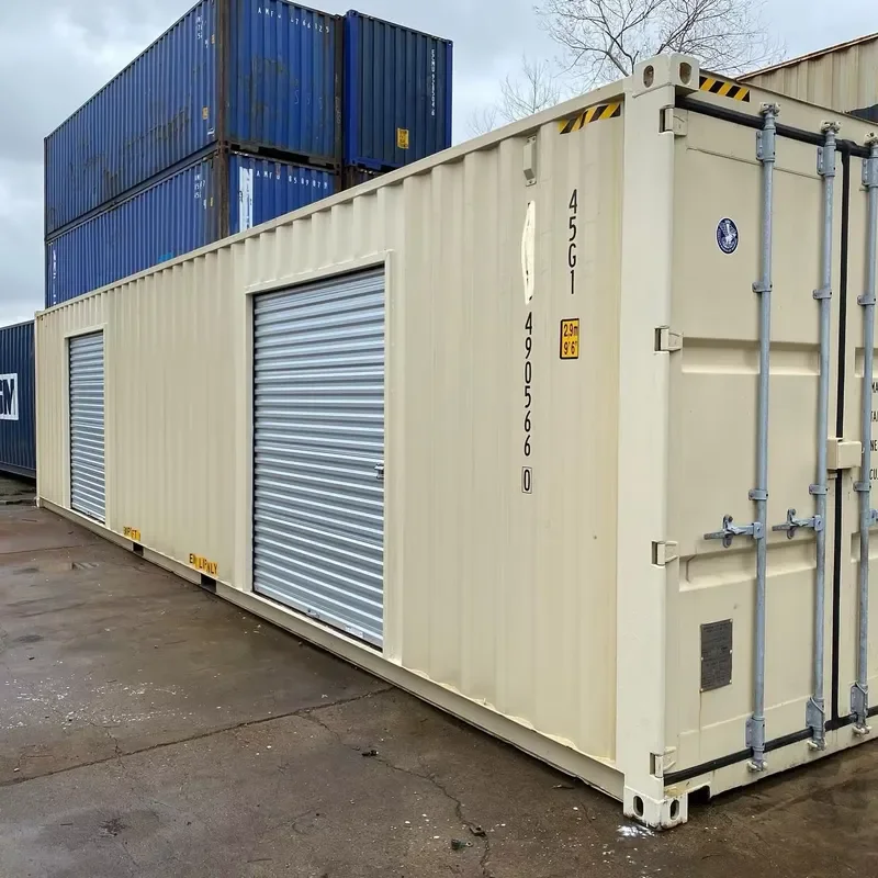 2024 Custom Size Modern Style Roller Shutter Exterior Steel Door Wholesale Container Shutter Doors Waterproof Feature
