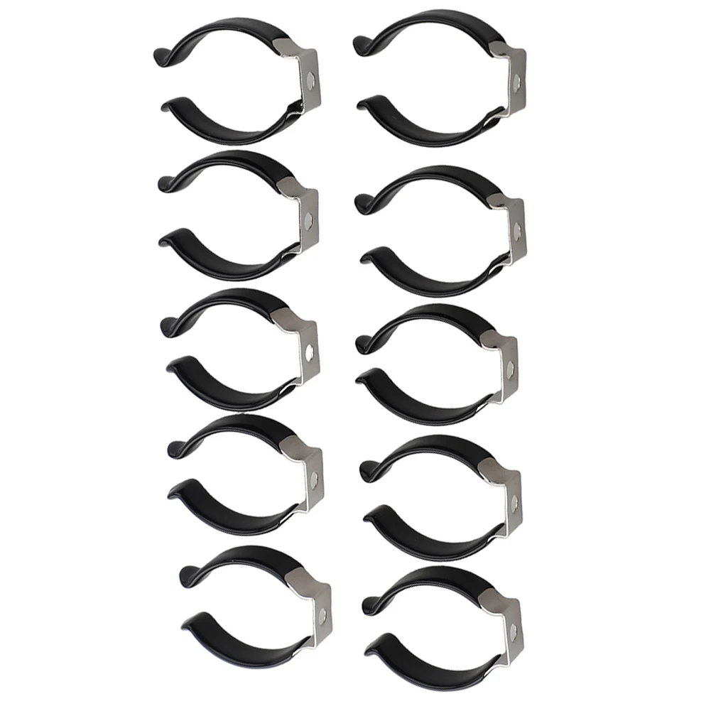 10pcs U-Shaped Mounting Brackets for LED Tube Light Fixtures Diameter Options 38mm 40 41mm 43 45mm 46 48mm 50 52mm