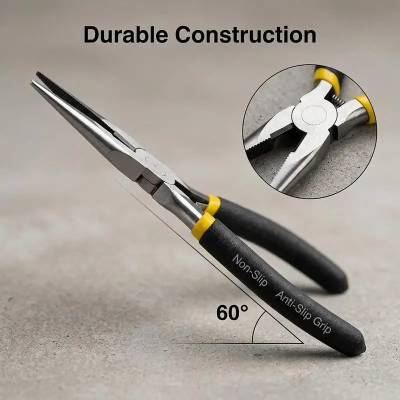 Multifunction Stripping Needle Pliers Long Nose Steel Cutting Clamping Pliers Tools For DIY Small Jewelry Accessory