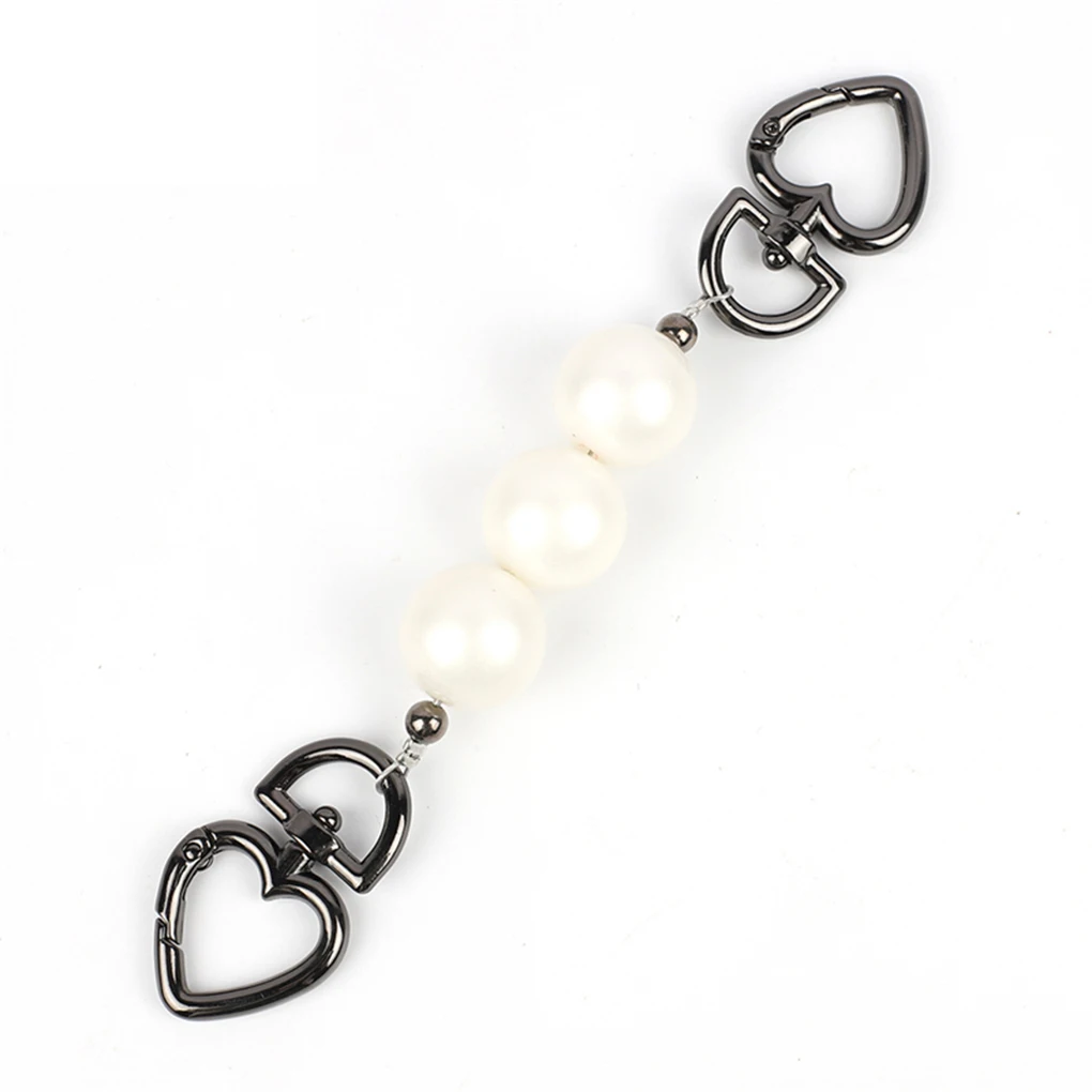 

2 Pcs Exquisite Pearl Chain Cross Body Bag Accessories Phone Strap Universal Valentines Day Decor Gifts for Sister