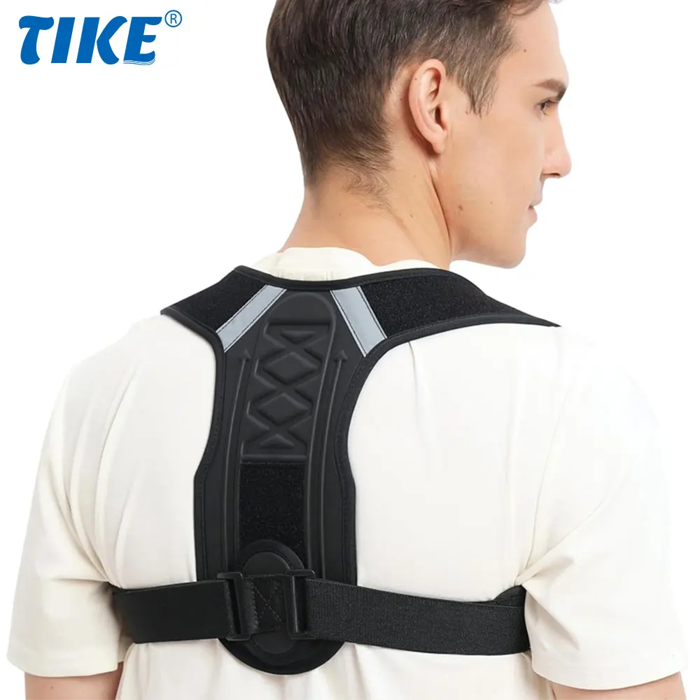 

Posture Corrector for Women & Men, Adjustable and Breathable Shoulder Straightener Support Belt, Hunchback Scoliosis Correction