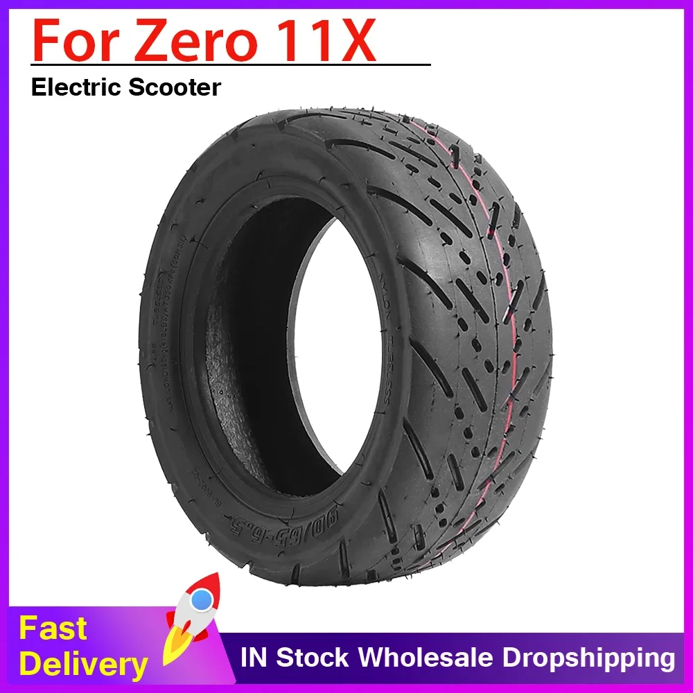 

11inch Road Tire Tubeless Vacuum Tires for Zero 11X Dualtron Thunder 90/65-6.5 Tire Electric Scooter Tyre Accessories