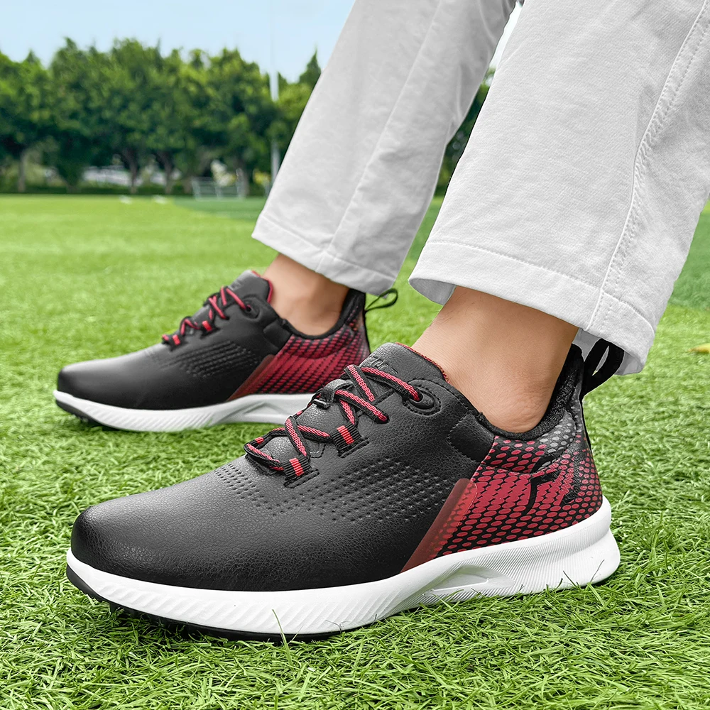 2025-new-style-fashionable-couple-professional-waterproof-nail-free-golf-shoes-outdoor-training-golf-walking-shoes