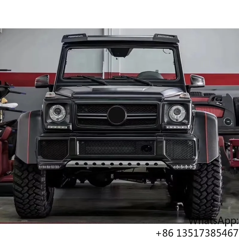 G Class W463 26cm Dry Carbon Over Fender Widen Fender Duct Car Accessories Auto Parts W463 4x4 Car Exteriors view 3