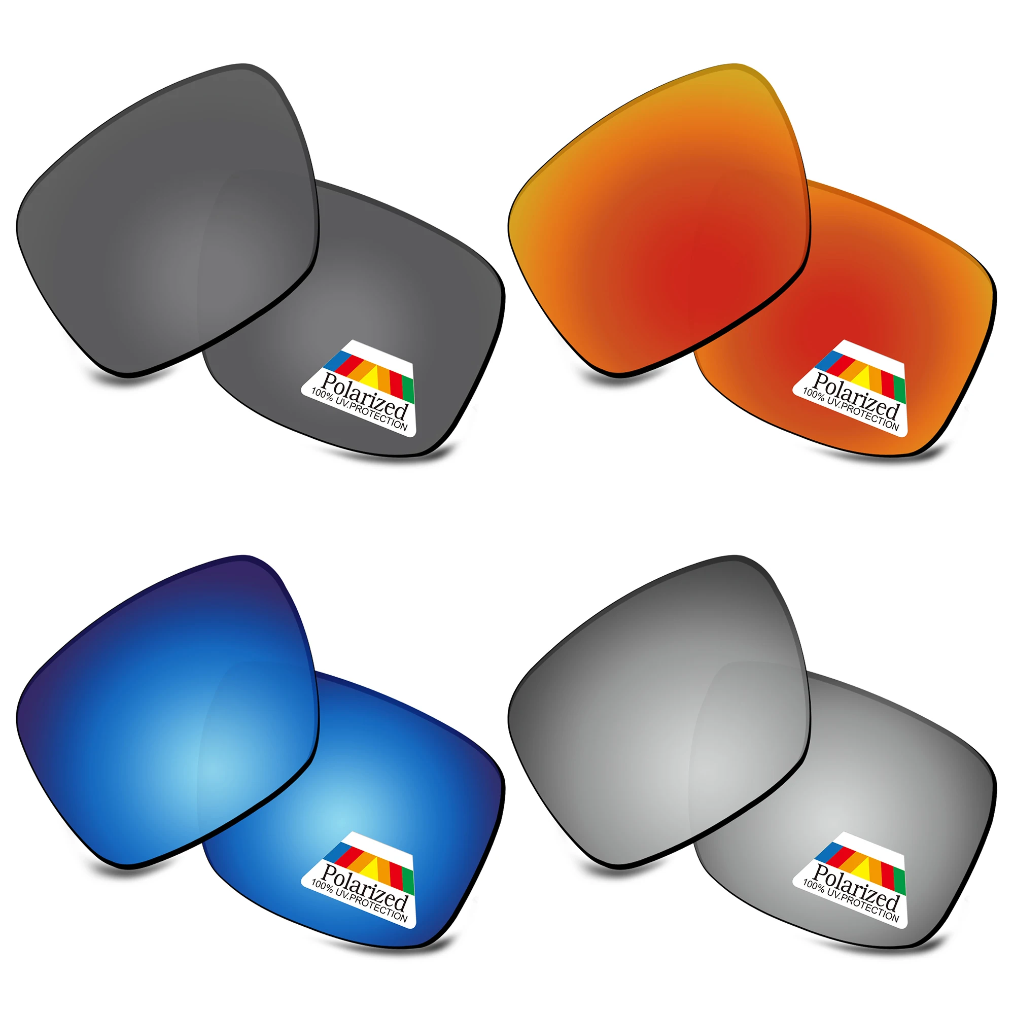 Bwake Polarized Replacement Lenses for Ray-Ban RB3530 58mm Sunglasses - Multiple Colors