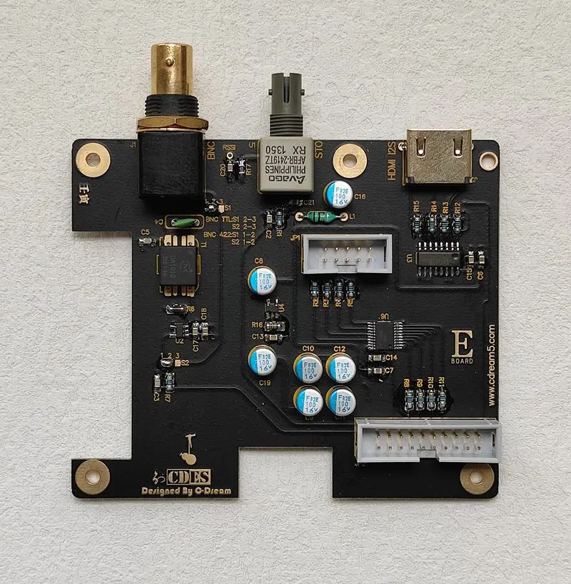 TDA1541 DAC Driver Digital Version 2022 Version Supports 384K Sampling Rate