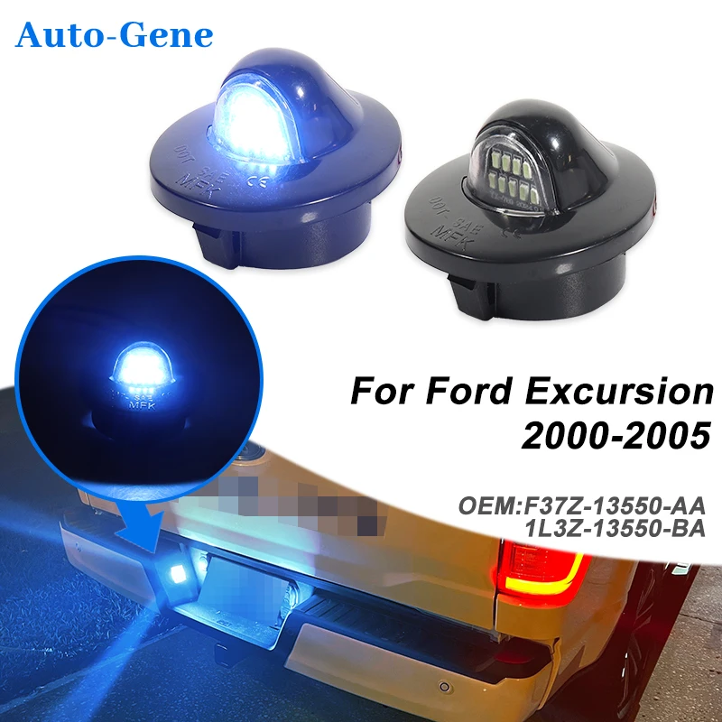 For Ford F150 F250 F350 Super Duty Ranger Explorer Bronco Excursion Expedition LED License Plate Lights Tag Light Lamp Assembly