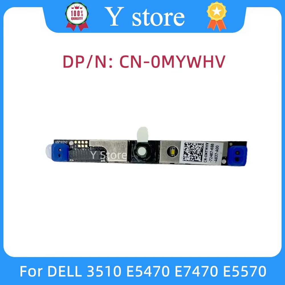 Y Store Módulo de cámara web Original CN-0MYWHV MYWHV 0MYWHV para Dell 3510 E5470 E7470 E5570 E7270 envío rápido