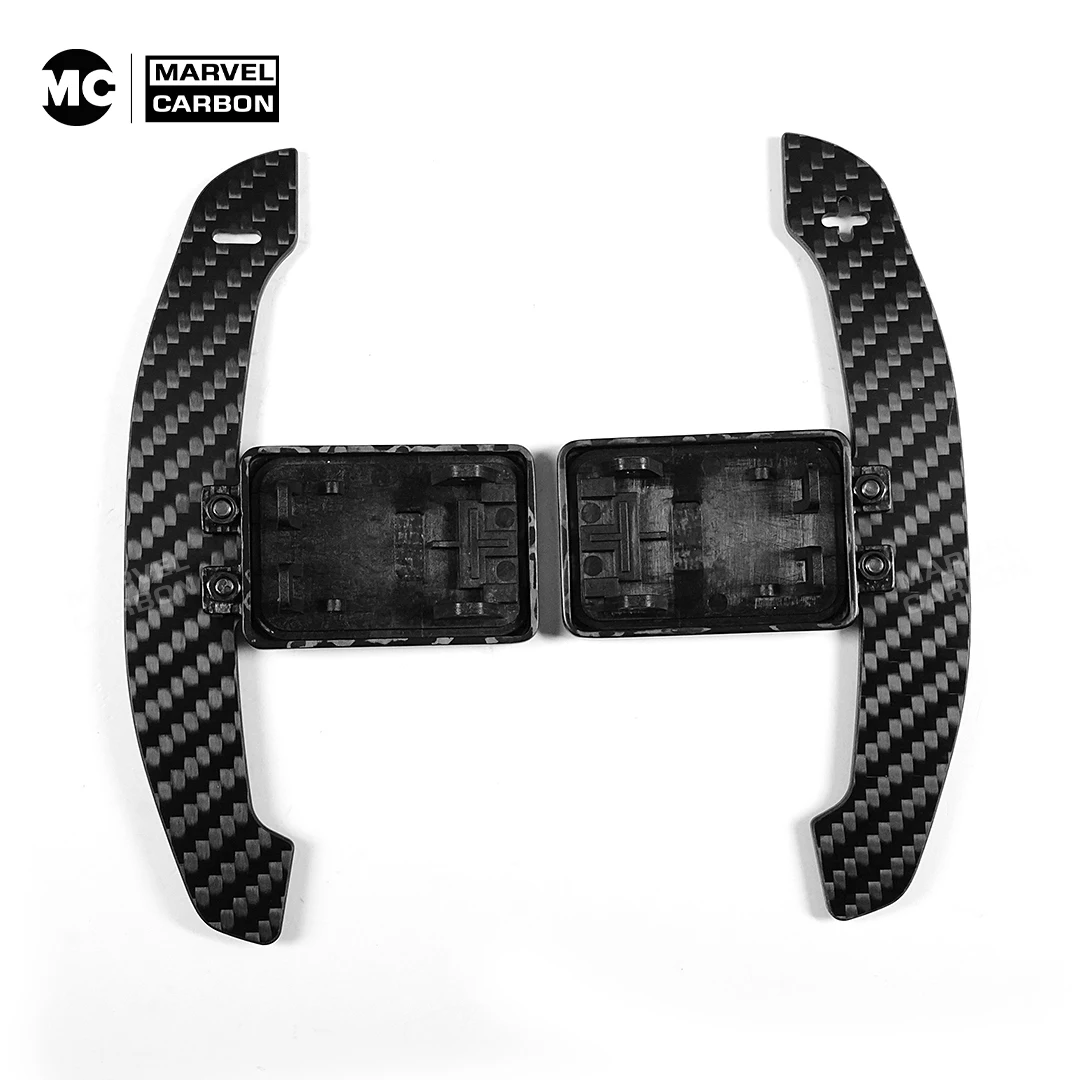 MC 100% Real Carbon Fiber Paddle Shifters for BMW G20 G22 G05 G80 F22 F30 1 2 3 4 5 7 Series