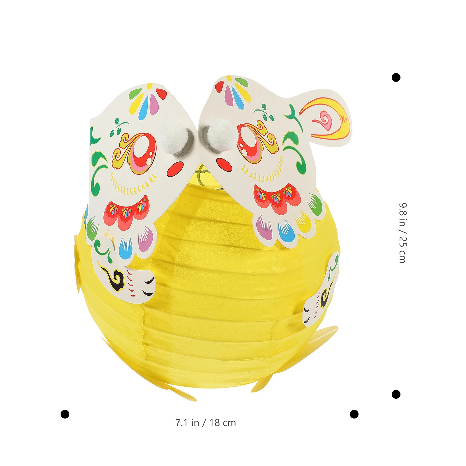 

2Sets Cartoon Rabbit Lantern DIY Handcraft Festive Decoration Kit Kids Craft Supplies Party Lantern Festival