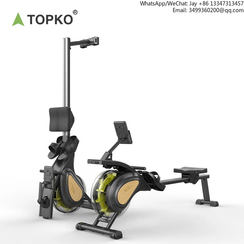 Máquina de Remo Plegable de Alta Calidad, Equipo de Remo de Grado Comercial para Gimnasio en Casa