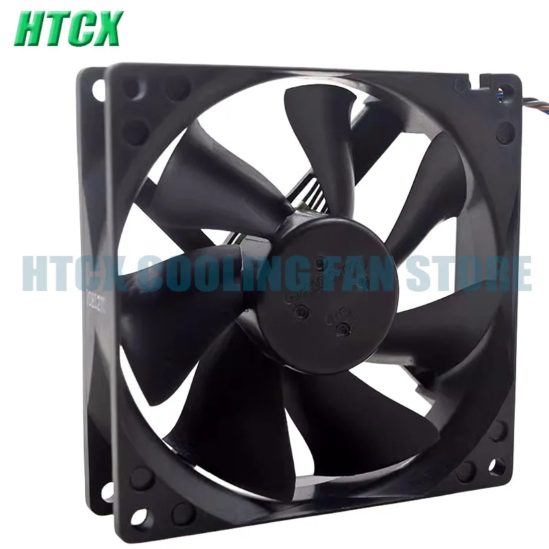 New 9CM Cooler 3610RL-04W-B56 DC12V 0.38A 4-Line PWM Chassis Fan 90x90x25MM