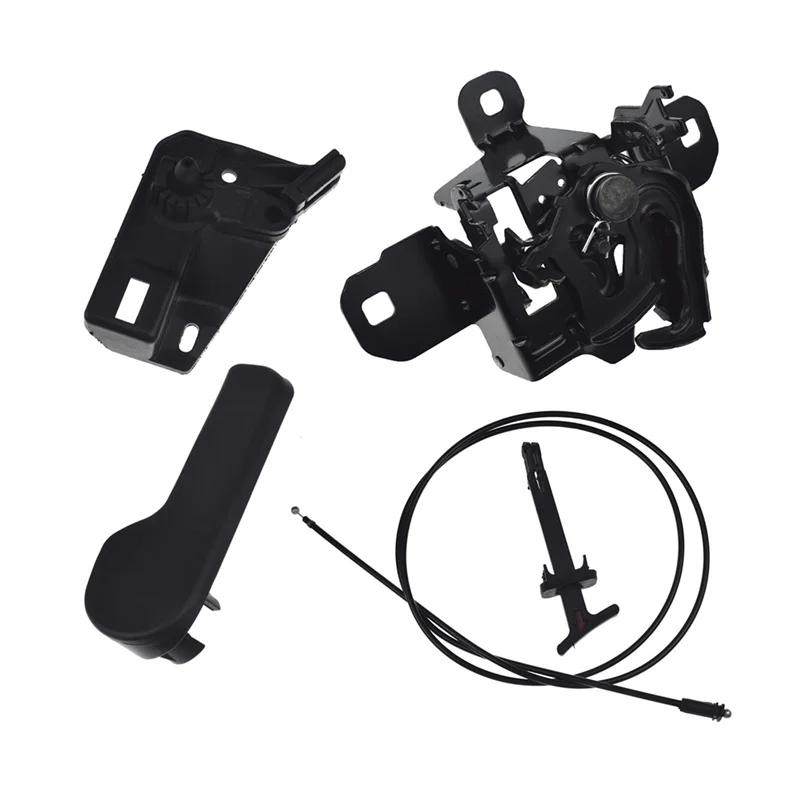 

ABOK-For Jetta Golf GTI Hood Latch Lever Release Handle Bracket Cable Kit 1J0823509C 1J1823633 1J182353 1KD823633