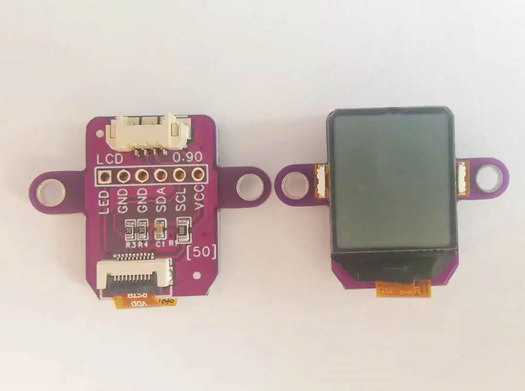 Modulo schermo LCD a cristalli liquidi da 0.9 pollici, schermo dell'orologio, chiaramente visibile alla luce del sole