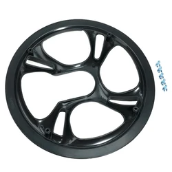 48T 12cm MTB Bicycle Bike Crankset Chain Wheel Cover Guard Protector Cycle Parts Crankset Protective Cover Chain Guards