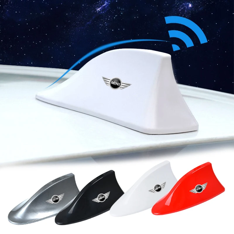 Car Top Signal Aerials Shark Fin Antenna Decoration Accessories For BMW Mini Cooper R50 R53 R55 R56 R60 R61 F54 F55 F56 F60