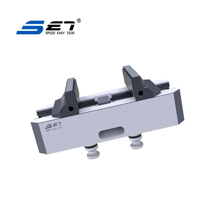 Self Centering Modular Bench Vise Manual Clamping Device CNC Precision SUS440C Material 0.005mm Accuracy  Brand